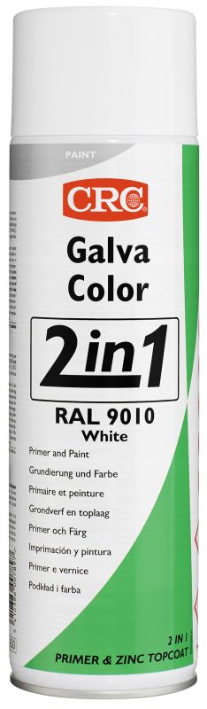 CRC GALVACOLOR RAL 9010 2-in-1 – Weiss 500 ml Spraydose