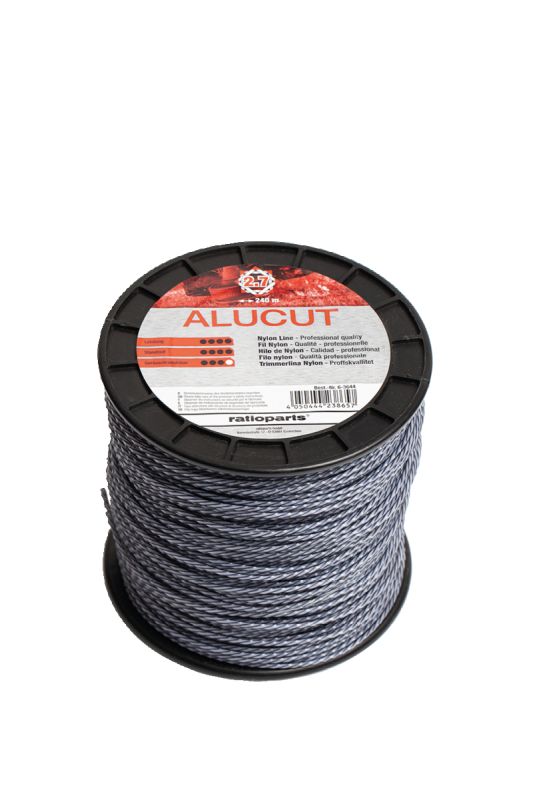 Nylonfaden Hybrid Twist Alucut 4-Kant gedreht 2,7 mm 240 m