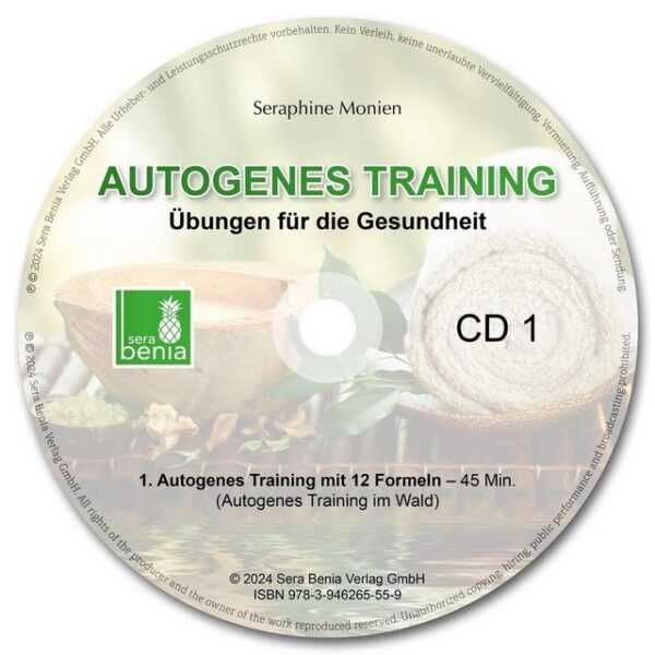 Sera Hörspiel Autogenes Training, Übungen für die Gesundheit, 3...