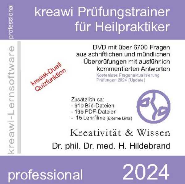 Kreawi Prüfungstrainer für Heilpraktiker