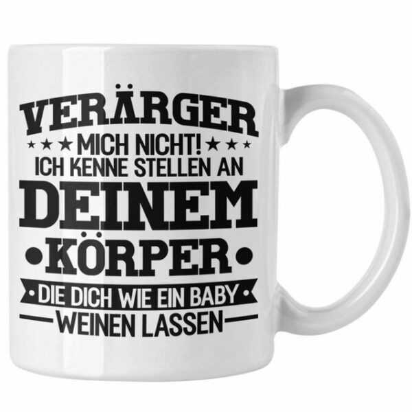 Trendation Tasse Trendation - Physiotherapeut Tasse Geschenk Lustiger Spruch Physiotherapie Praxis Geschenkidee