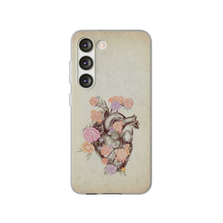 Printify Blumen Herz – Samsung Galaxy S23