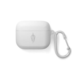 Stylish AirPods Case Cover with Clip - AirPods Pro / White Printify