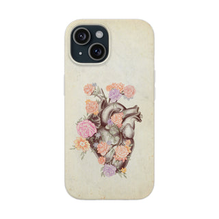 Printify Blumen Herz – iPhone 15