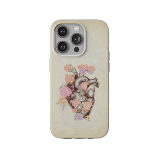 Printify Blumen Herz – iPhone 14 Pro