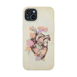 Printify Blumen Herz – Samsung Galaxy S22