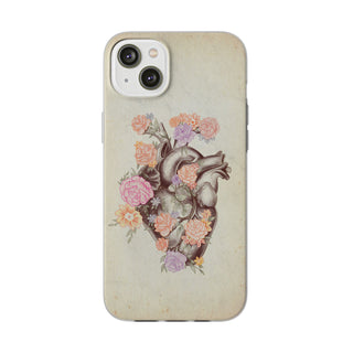 Printify Blumen Herz – iPhone 14 Plus