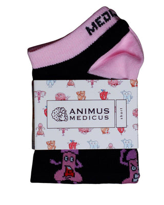 Animus Medicus Penis Anatomie Sneaker Socken – 43-46