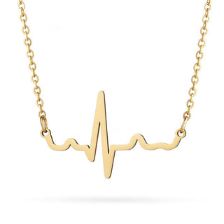 Animus Medicus GmbH EKG Halskette – Gold