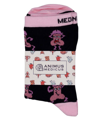 Animus Medicus Penis Anatomie Socken aus Bio-Baumwolle – 43-46