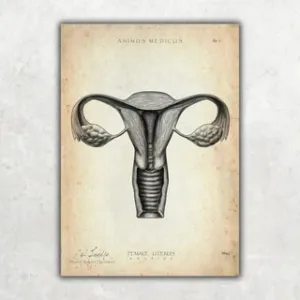 Animus Medicus Uterus Anatomie – A1